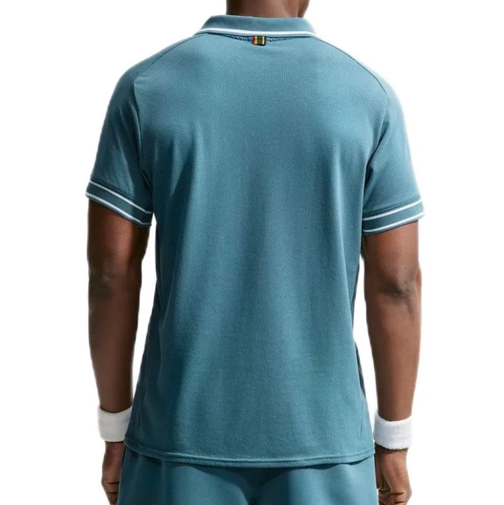 Теннисное поло Nike Court Heritage Tennis - smokey blue/smokey blue