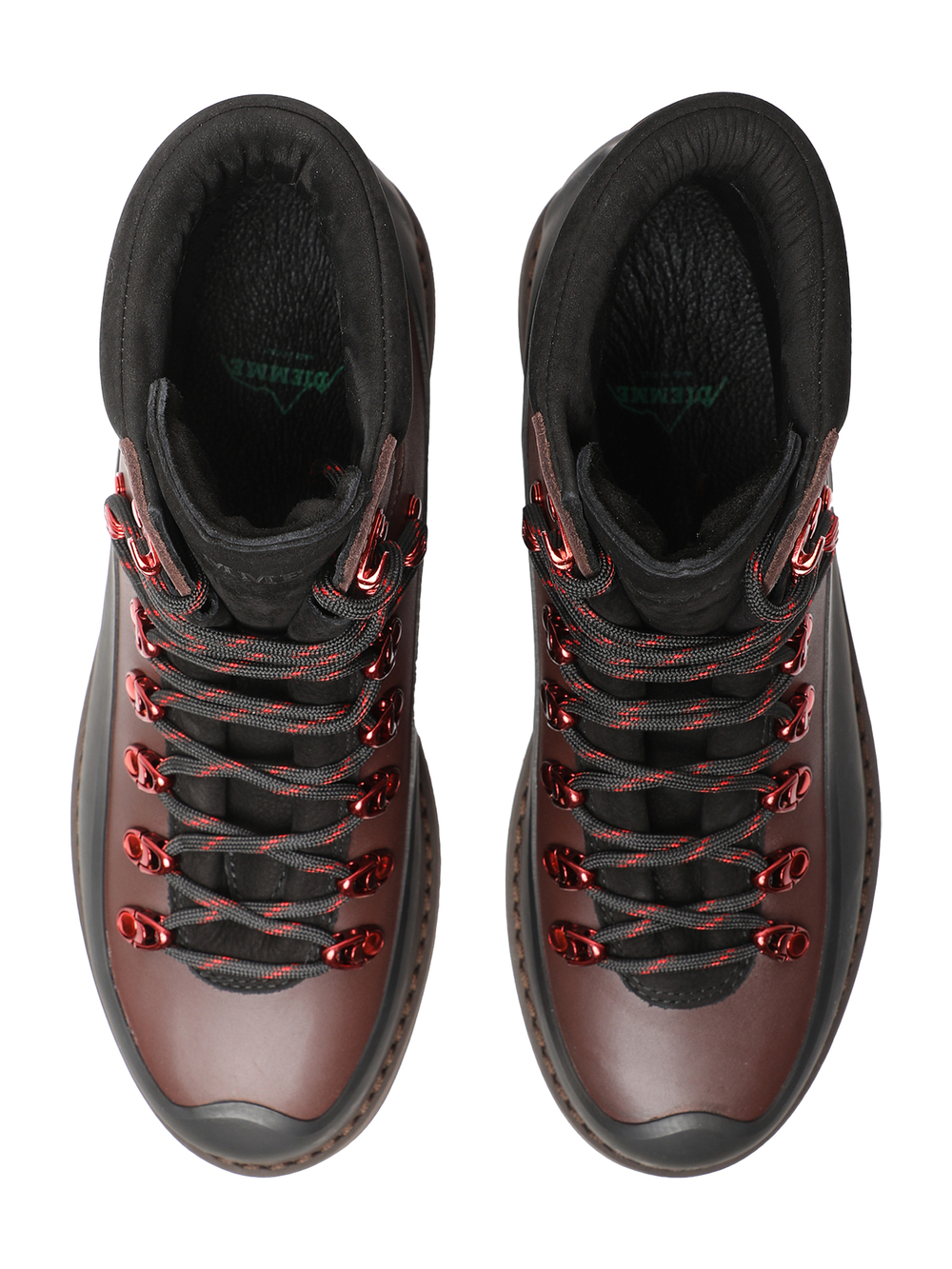 Ботинки Высокие Из Кожи Roccia Vet Due Gomma