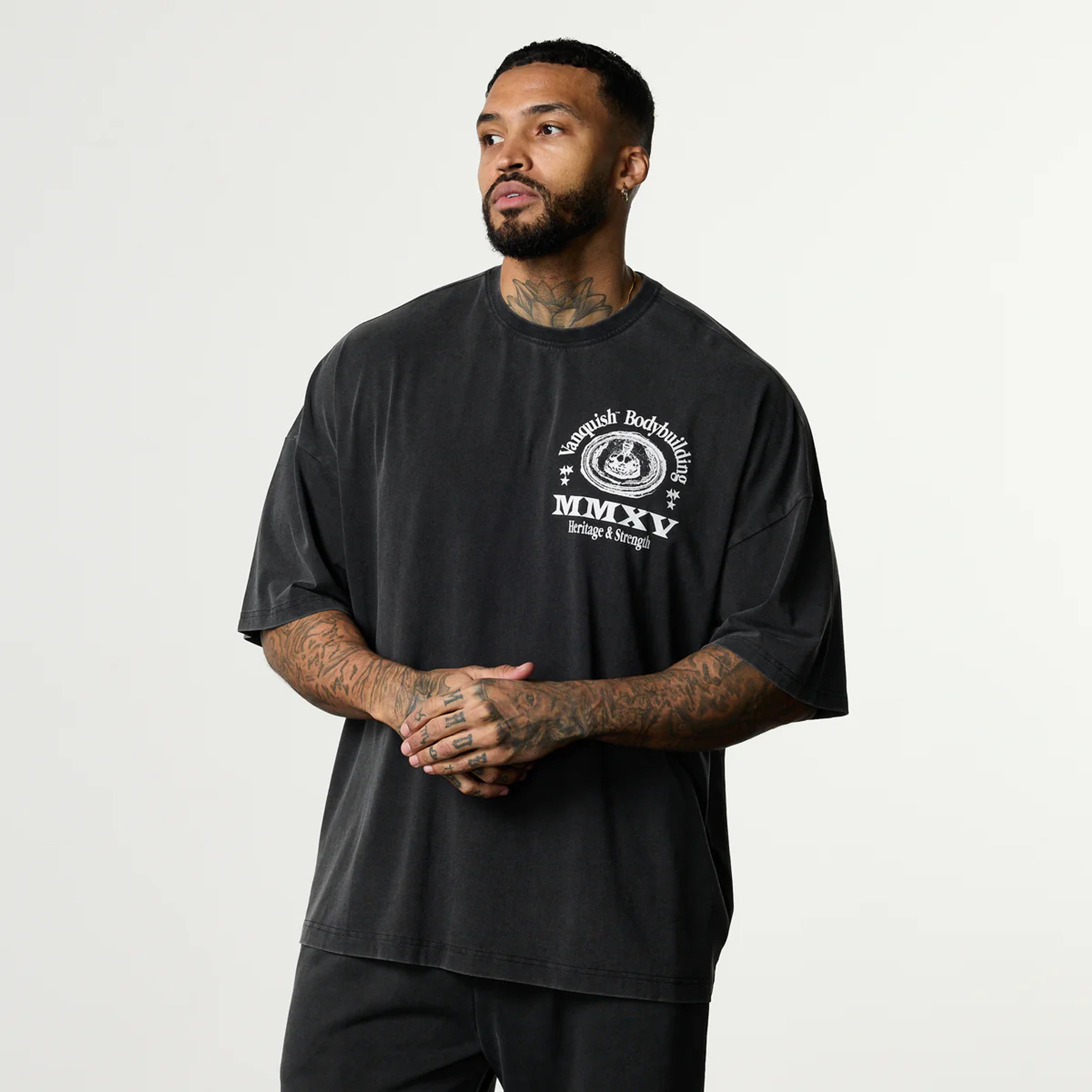 Футболка VANQUISH Heritage Oversized T-Shirt Black