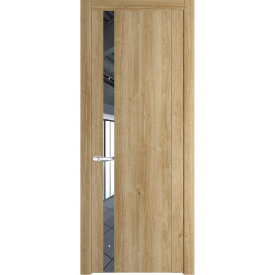Межкомнатная дверь Profil Doors 1.2N дуб карамель зеркало