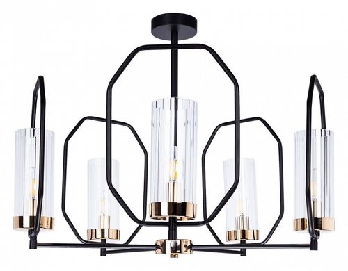 Люстра на штанге Arte Lamp A7004PL-5BK