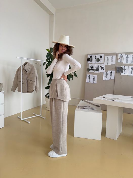 БРЮКИ АЛЬМИ БЕЖЕВЫЙ