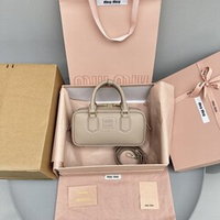 Miu Miu Arcadie Leather Bag 22 cm