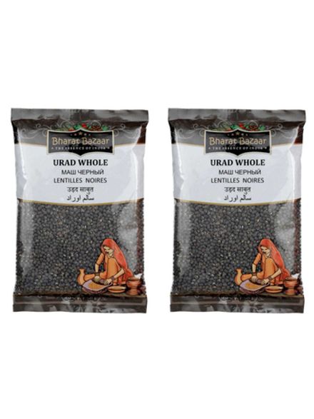Маш черный Urad Sabut Bharat Bazaar 500 г, 2 шт
