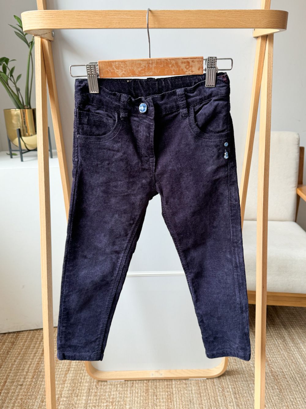 Велюровые брюки Monnalisa, 104