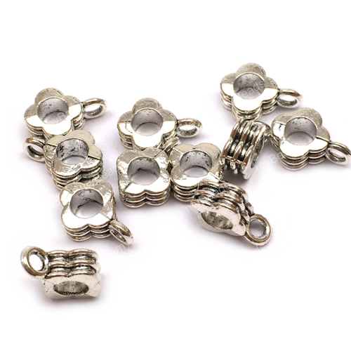 Бейлы "Лютик" 10х4 мм, под серебро