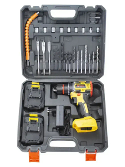 Дрель шуруповерт аккумуляторная ударная