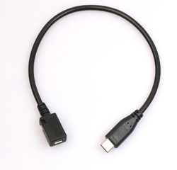 Переходник USB type С (m) штекер на штекер mini USB (m) 28sm
