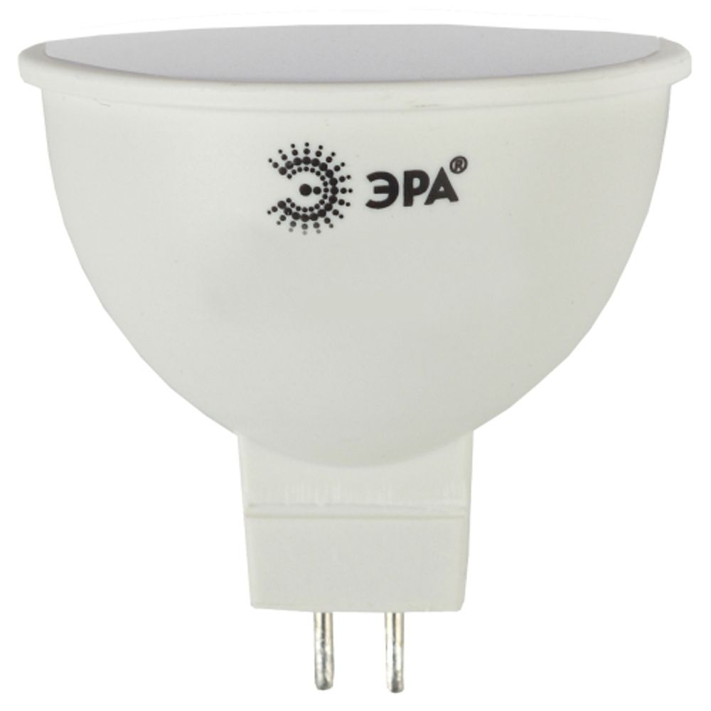 Лампа светодиодная ЭРА STD LED MR16-8W-827-GU5.3 8Вт софит теплый белый свет GU5.3 | Лампы cветодиодные Точечные (Софиты) (MR, PAR)
