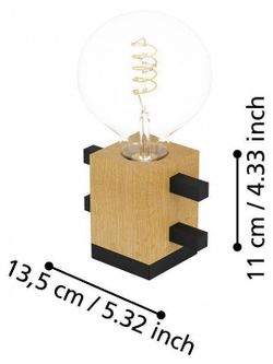 Настольная лампа декоративная Eglo Levantara 390193