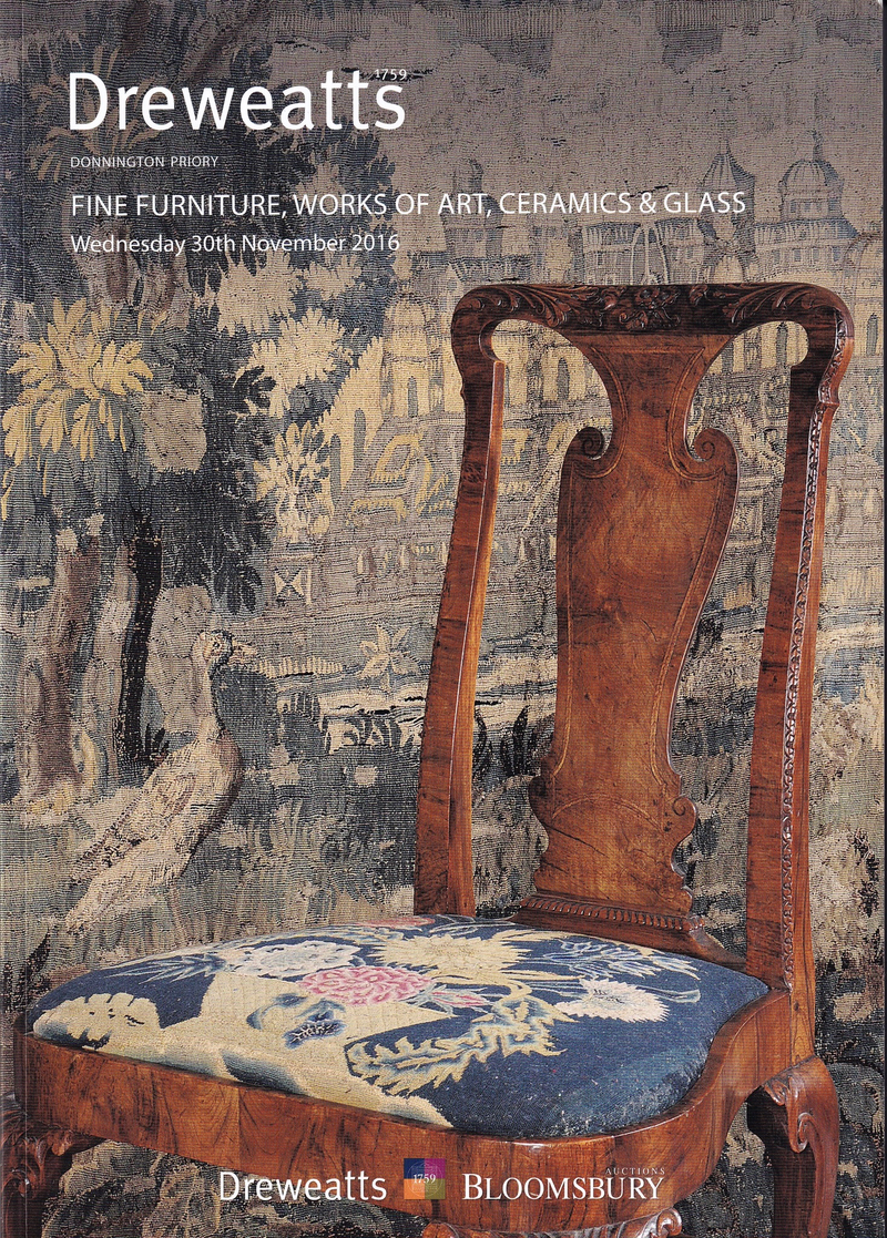 Каталог аукциона Dreweatts, Ньюбери, Шедевры мебели, предметы искусства, керамика и стекло от 30 ноября 2016 года