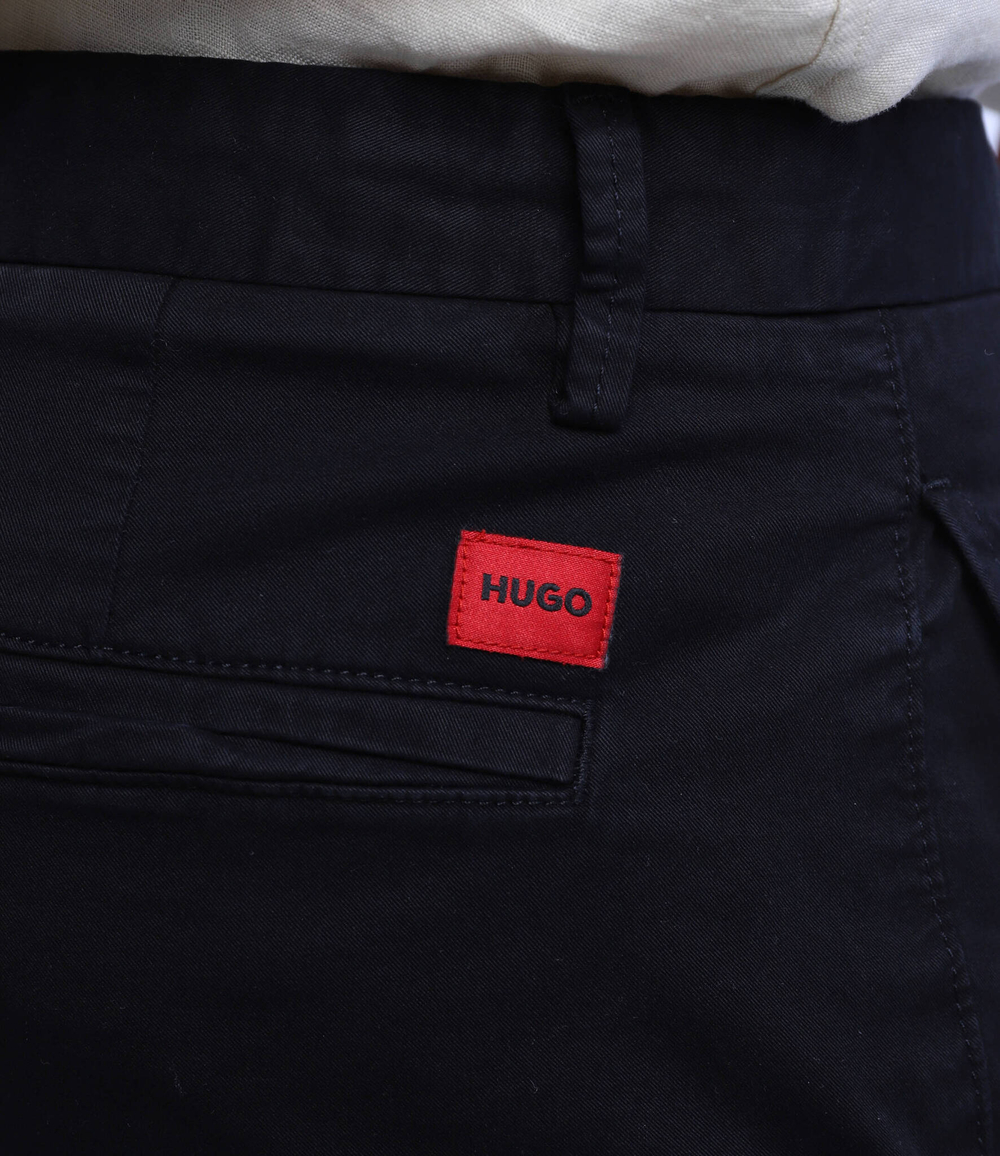 чиносы david222d HUGO - черный(50468314)