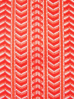 274 Кружево эластичное 19 см, Италия, красный