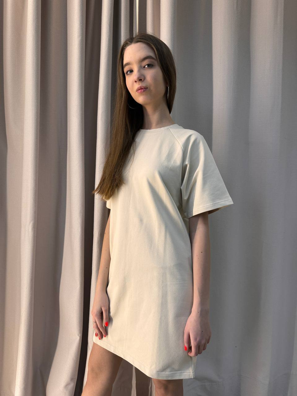 Платье футболка Мини