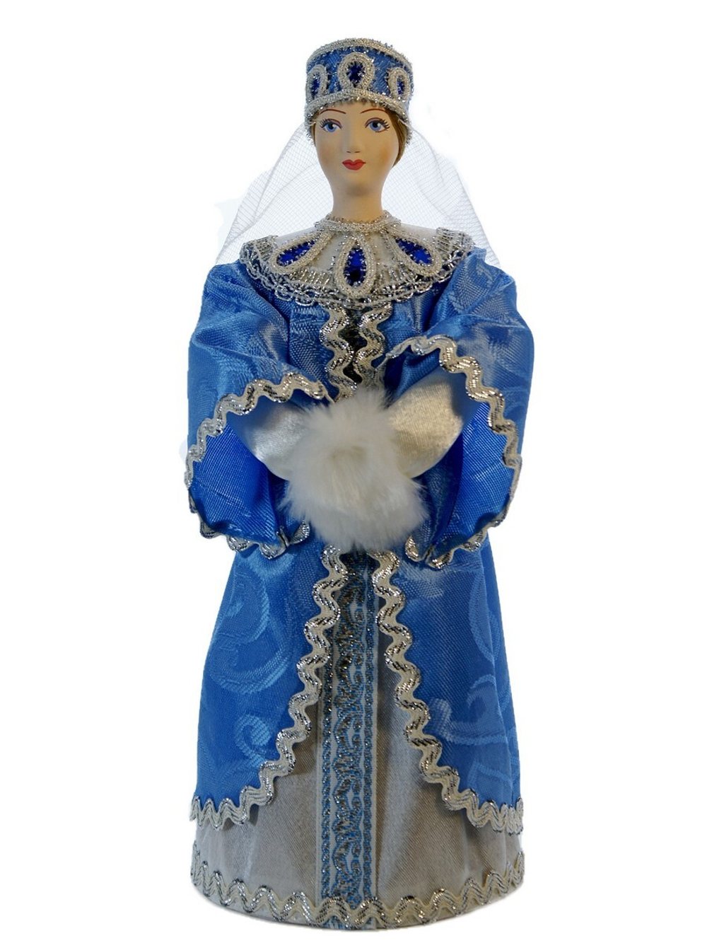 Кукла коллекционная Княжна с муфтой.