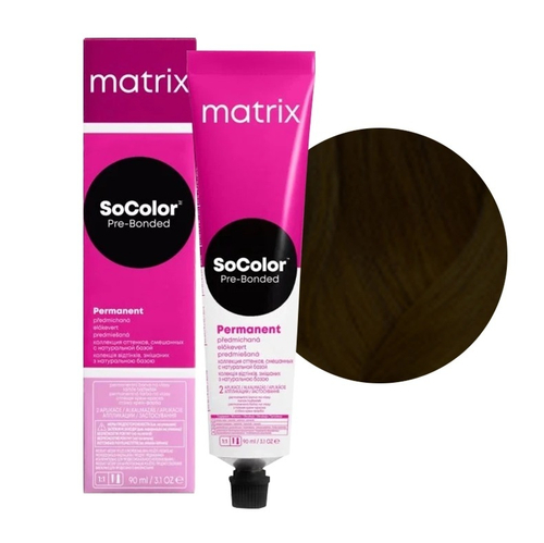 MATRIX SoColor Pre-bonded Permanent 2N, 90 мл
