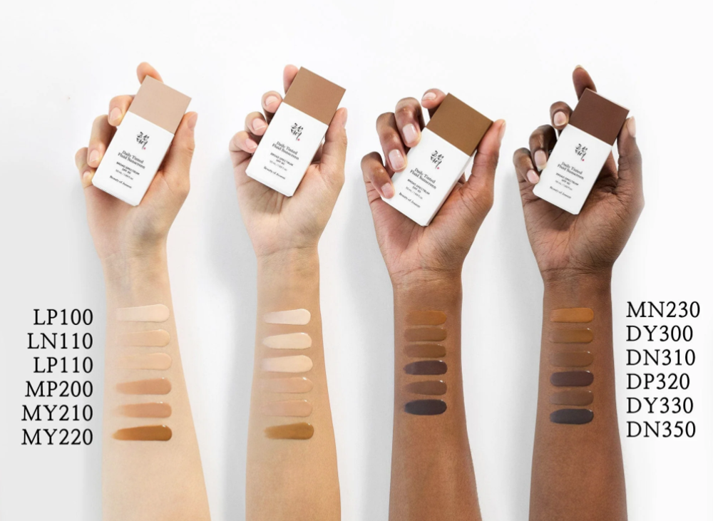 Оттеночный спф с эффектом тона Beauty of Joseon Daily Tinted Fluid Sunscreen SPF50+ PA+++ № LP110