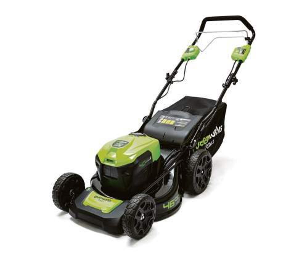 Аккумуляторная самоходная газонокосилка Greenworks GD40LM46SP, 2506807.40v, 46см, без АКБ и ЗУ