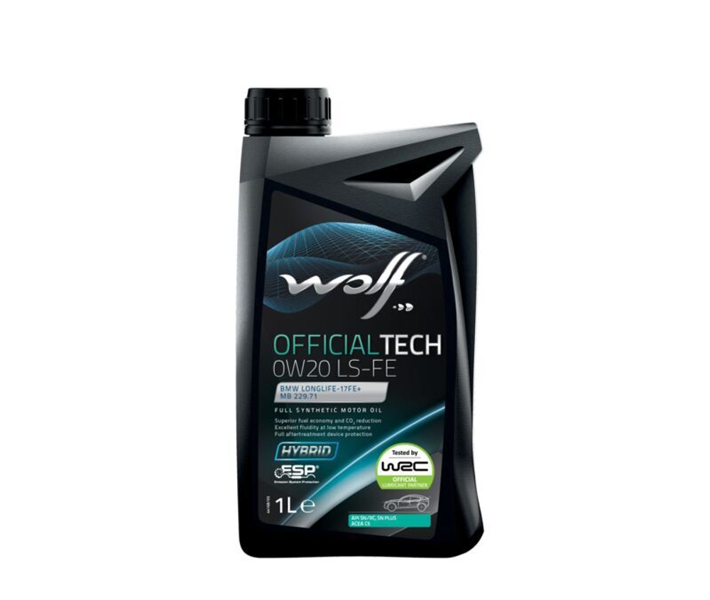 Wolf OfficialTech 0W20 LS-FE 1 л