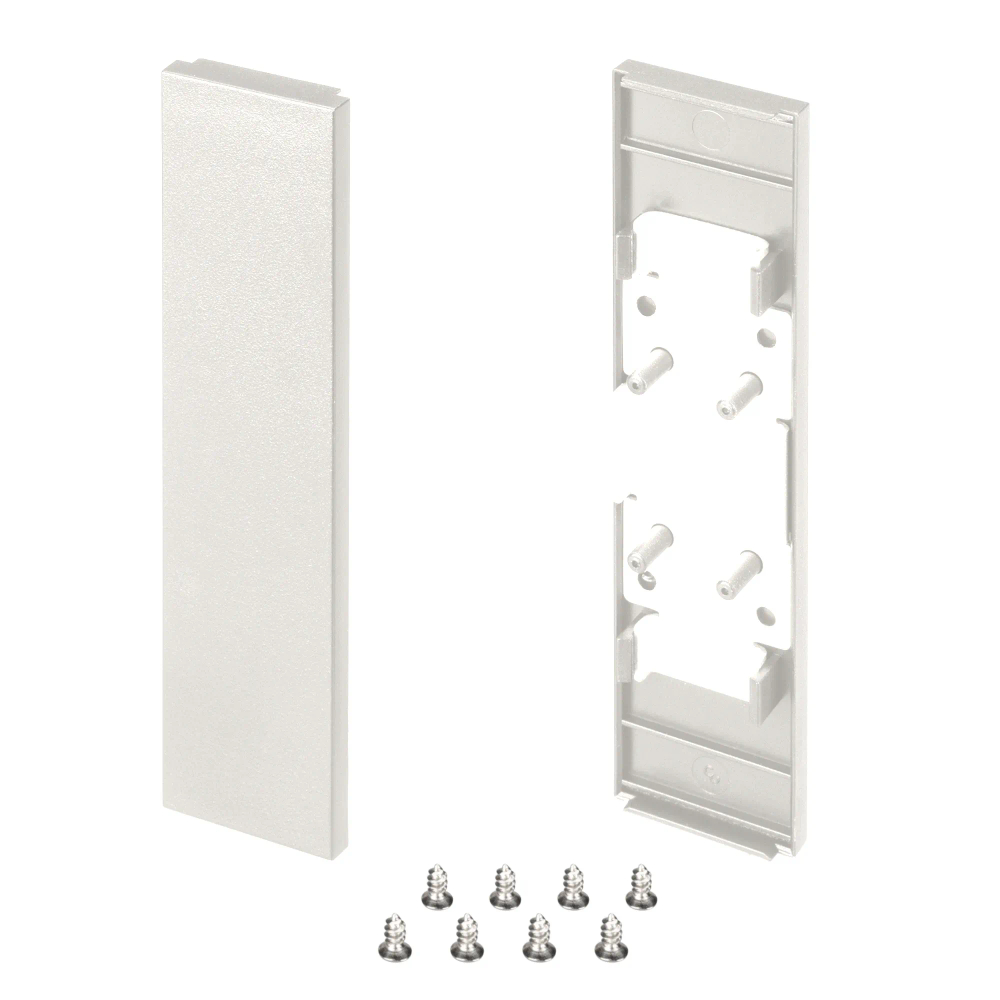 Заглушка SL-LINE-25100-DUAL WHITE глухая (Arlight, Пластик) 043125