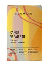 Шоколад ROYAL FOREST Carob Vegan Bar Абрикос, урбеч из абрикоса 50г