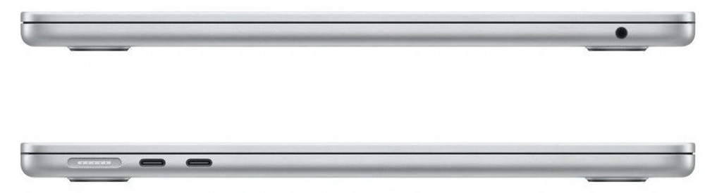 Ноутбук Apple MacBook Air A2681 M2 8 core 16Gb SSD256Gb/8 core GPU 13.6" Retina (2560x1664) macOS silver WiFi BT Cam (MC7V4LL/A)