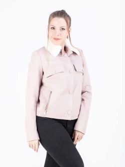 Куртка женская натуральная кожаная оверсайз Турция