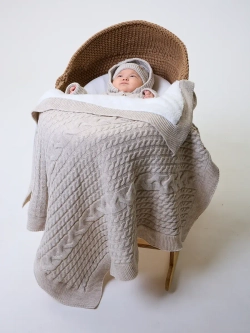 Конверт на выписку для новорожденных зимний