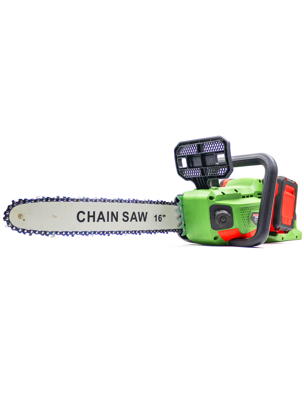 Аккумуляторная цепная пила FAMEIRUI 21V, 16″, бесщеточная, 2 АКБ, 1200 W