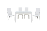 Обеденная группа Аврора Гамбург/Асти белый (100294, 101423)