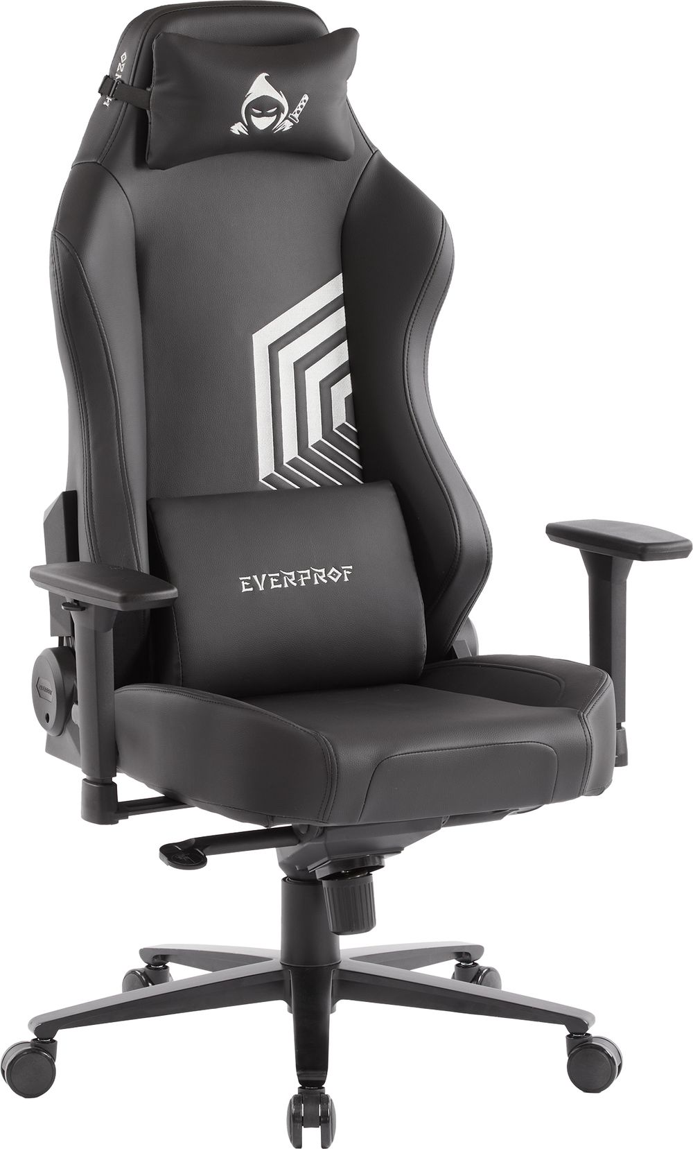 Кресло Everprof Blackshot Экокожа Черный