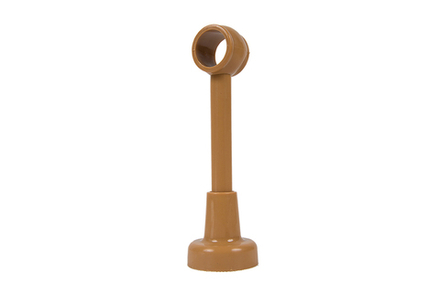 Кронштейн пластик, светлый дуб, 17 см