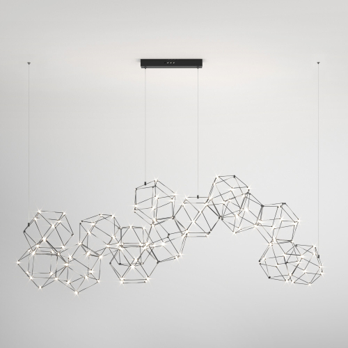 Подвесной светодиодный светильник Uma 90168/14 черный жемчуг