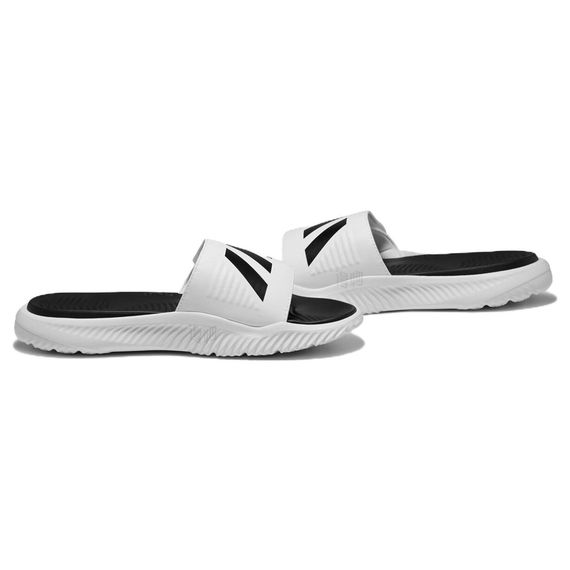 Adidas Alphabounce Slide 'White Black'