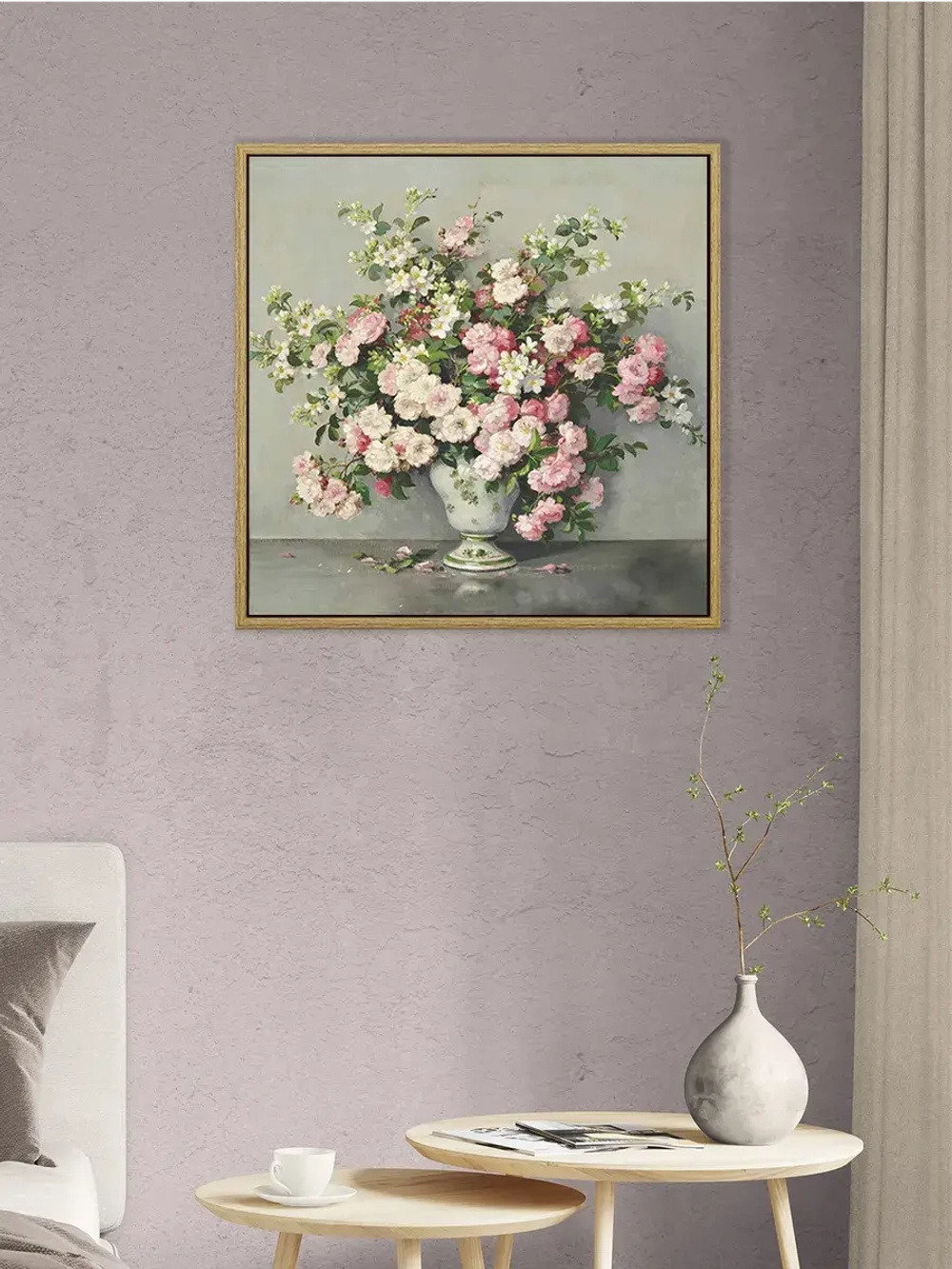 Картина на стену интерьерная на холсте 54*54 см