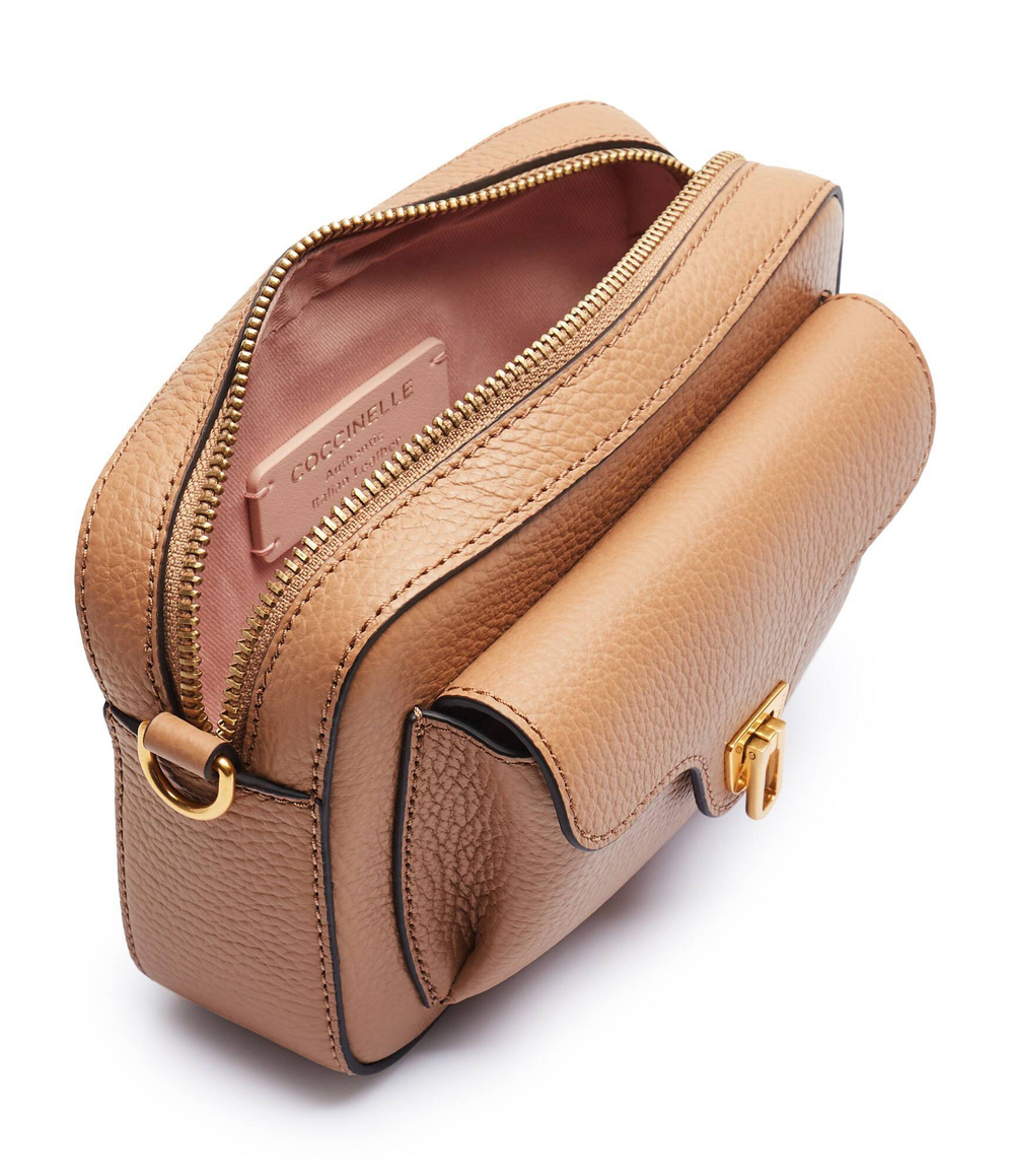 Кожаная сумка-мессенджер beat soft Coccinelle - бежевый(E1 MF6 55 04 01)