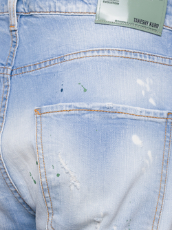 T KUROSAWA джинсы - голубой