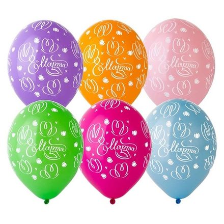 Шары "Тюльпаны на 8 марта"