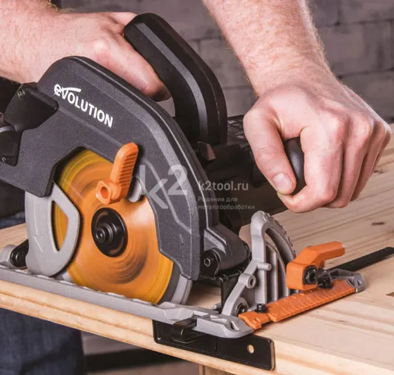 Пила дисковая многоцелевая Evolution R185CCS, Ø 185 мм