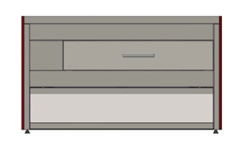 Прилавок нейтральный REFETTORIO RKN12A