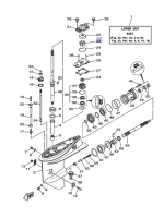 Крыльчатка помпы для лодочных моторов арт.6H4443520200