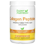 Super Nutrition, пептиды коллагена, без добавок, 280 г (9,88 унции)