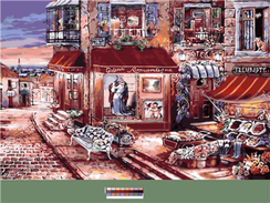 Nömrələr ilə rəngləmə \ Картина по номерам E089