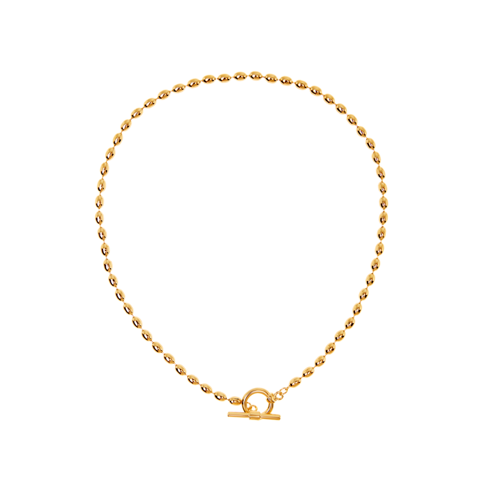 Колье Linear Link Necklace – Gold