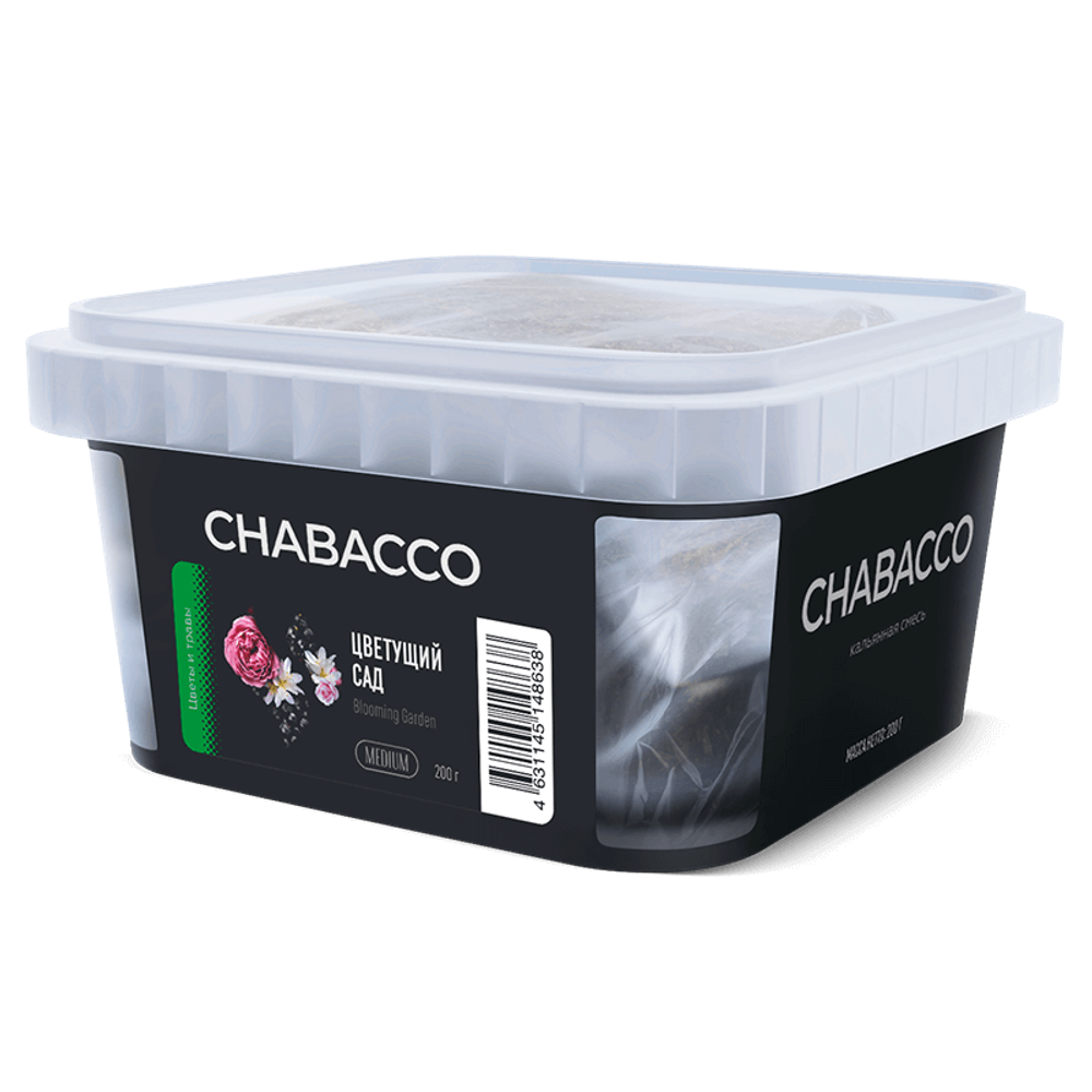 Бестабачная смесь для кальяна Chabacco Medium Blooming Garden (Цветущий Сад) 200 гр.