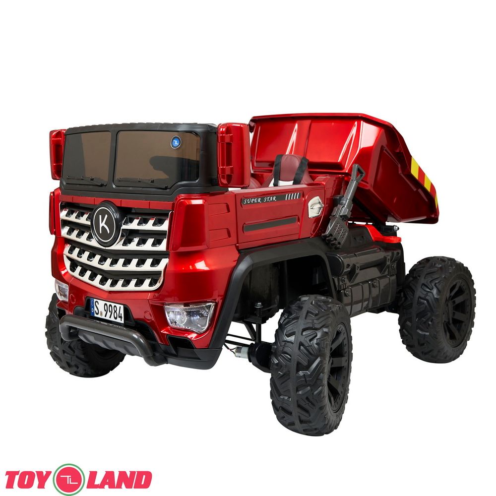 Грузовик YAP9984 Красный краска фото №3