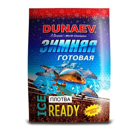 Прикормка DUNAEV ICE READY 0.5кг Плотва