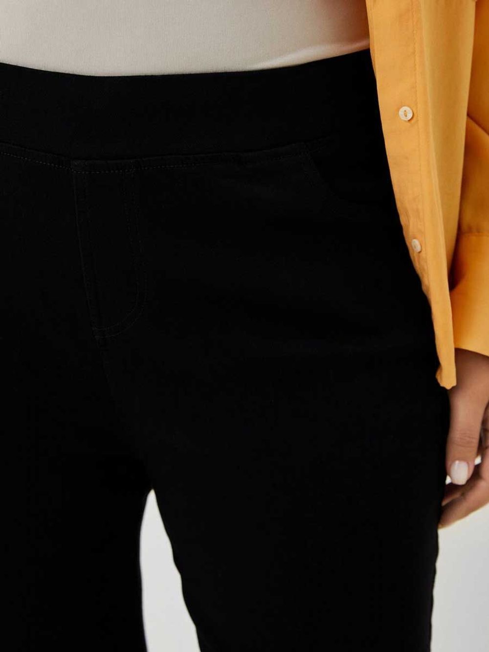 Джеггинсы утепленные больших размеров