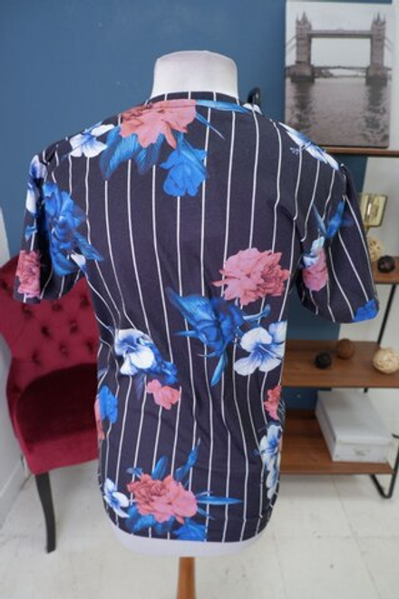 Туника Fsbn с цветочным принтом 44 размер