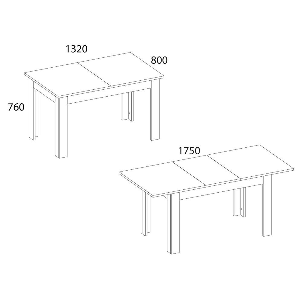 Стол раздвижной